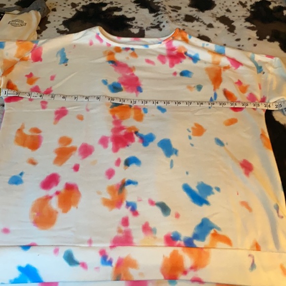 Tie dyed sweat shirt size s/m - Picture 5 of 9